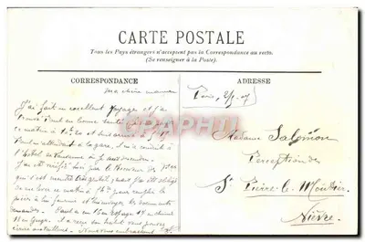 वर्साय — पार्क — अपोलो का गाड़ी — LL. — संख्या 154 — पीछे