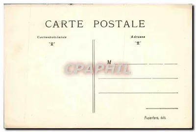 Bourges - Schody dawnego Urzędu Miasta — Auxentans, ed. n° 5061 — Rewers