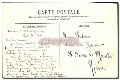 Okręgi Mont-Dore — Puy de Sancy — LL. — nr 147 — Rewers