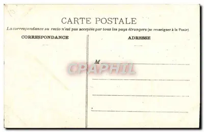 Châteauneuf-sur-Loire — Stary Most i Wieża Zamkowa — Kolekcja E. Marchand, Sully-sur-Loire, nr 313 — Rewers
