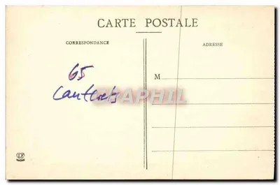Cauterets - La Raillère, widok z przodu — Hautes-Pyrénées — Fototypia Labouche Frères, Toulouse, nr 19 — Rewers