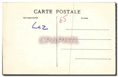 Luz-Saint-Sauveur — Zamek Sainte-Marie — Pyrenées — Rewers