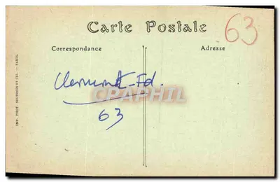 Montferrand — Katedra Najświętszej Panny Maryi Uwolniciela, portal — ND. Fot. — Rewers