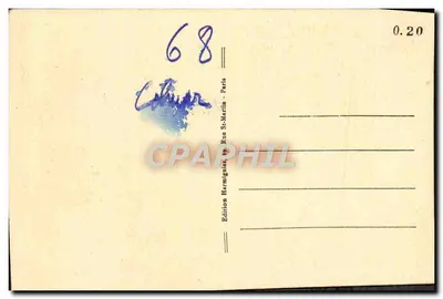 Colmar — Schody i Arkady Starej Celnii — Harmignies — Rewers