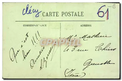 Clécy — Panorama du Vey — LL — Rewers