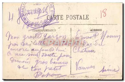 Bourges — Pałac Jacques Cœur — Façada Południowa — LL. — Rewers