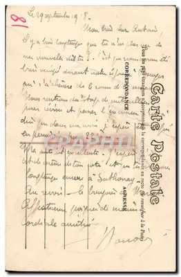 Bourges — Catedral — CPHAPHIL 5014 — Verso