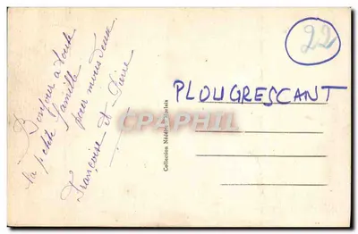 PLOUGRESCANT (C.-du-N.) — La Chiesa di Saint-Gonéry — Verso