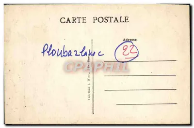 Kaplica w Perros-Hamon — Ploubaizlanc — A.W. - 1619 — Rewers