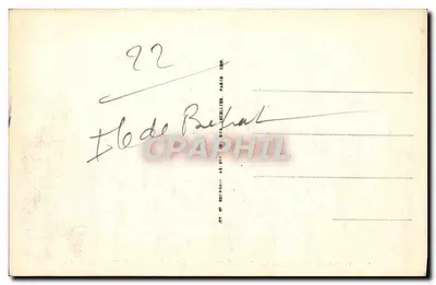 Wyspa Bréhat — Krzyż Świętego Michała i wyspy Kerpont — LL. n°13 — Rewers