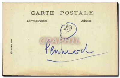 Penmarc'h - Capela e Calvário de Nossa Senhora da Jone — Lévy — Verso