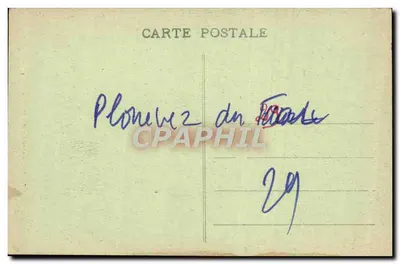 Croix do século XVI na Capela St-HERBOT, perto de Huelgoat — Editor: G. L. Hucourt, S.L.P. — Verso