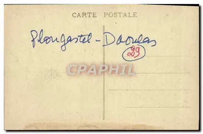 Calvaire de Plougestel-Daoulas — Face Est — (Coll. E. Hamonic, St-B.) — Verso