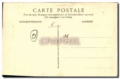 Confessionnal des hommes — intérieur avec armoire et encadrement — Héliogravure Iung & Rue du Vieux-Colombier, Paris — Verso