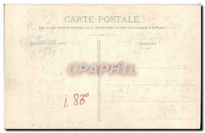 Detalhes do Retábulo da Virgem — Igreja de Bron — Coleção B Ferrand, editor, 41, Rue Centrale, Bourg (Ain) — Verso