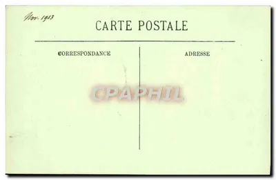 Chantilly — Zamek — Aleja Filozofów — LL. — N° 135 — Rewers
