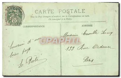 Amboise — Le Château — La Chapelle — LL. n°19 — Verso