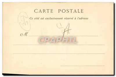 Castelo de Amboise — A Caça de São Huberto, Desenho da Porta da Capela — Collections ND. Phot. — Verso