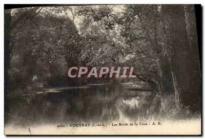 CPA Vouvray les Bords De La Cisse