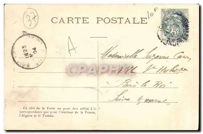 Tours — A Catedral — M.T. I.L. n°48 — Verso
