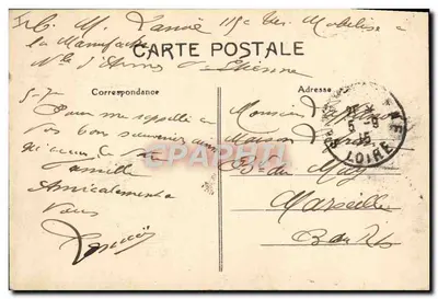 सेंट-एटिएन के आसपास — रोचेटैलीए के बांध - सी. एल. — पीछे
