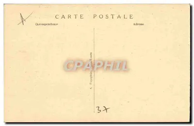Chenonceau (Loire-et-Cher) — Zamek i Terrasy — A.P. (wydawca) — Rewers