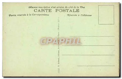 Chartres — Portale Nord — G. Artaud, editore — Verso