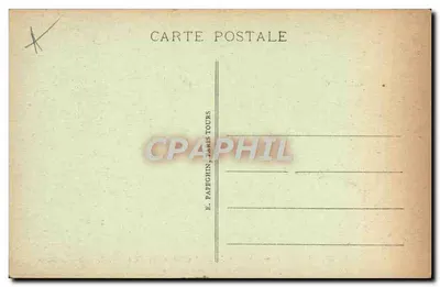 Tours (Indre-et-Loire) - O Jardim das Prébendas de Oë - A.P. — Verso