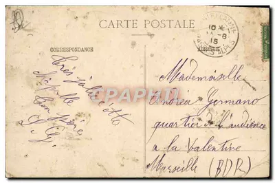 Castellane - Le Roc et la Caisse d'Épargne - Édition et Cliché Louis Gibert, à St-André-les-Alpes — Verso
