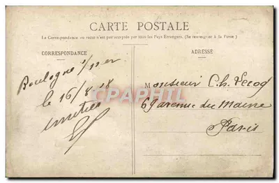 Boulogne-sur-Mer — Zaburzona Morza (Trasa do Wimereux) — L.D., B., 657 — Rewers