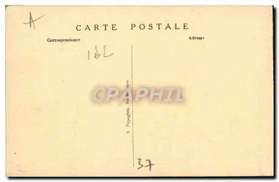 Chenonceau - Zamek - Skrzydło Thomas Bohier, Wieża Marques i Most Levis — Rewers