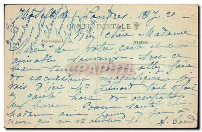 La Bourboule — Jezioro z zapory — Auvergne — 224 — Rewers
