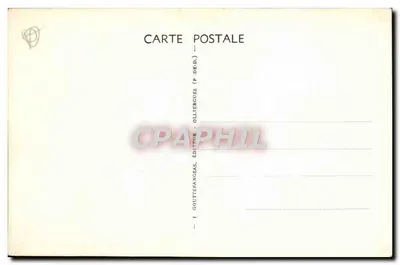 Wierzchołek Puy-de-Dôme — Ruiny świątyni Merkurego — G. D'O. 1125 — Rewers