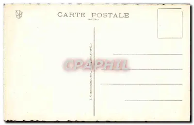 Le PUY-de-DOME — A Estrada do Col de Ceyssat ao seu início na floresta — J. Gonttolanges, editor — Verso