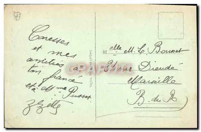 Vale de Chaudefour — A Roche de la Rancune — A Auvergne pitoresca — n°3356 — Verso