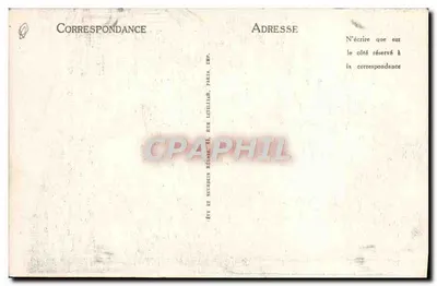 Toulouse — El Hotel de Pierre — N° 8 — Editor Letellier, París — Reverso