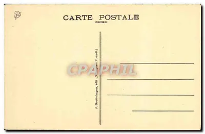 La Bourboule — Trasa do Saint-Sauves i Jezioro Barrage — L'Auvergne — G. D'O. nr 1393 — Rewers