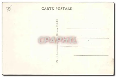 La Bourboule — Ogólny widok i funikular — J. Gouttefinges, Ollières (P.-de-D.) — Rewers