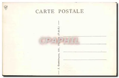 La Bourboule — Katedra — J. Gouttefangeas, wyd. (P.-de-D.) — Rewers