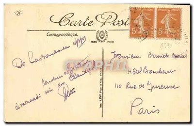 La Bourboule — Jezioro z Barażem — LL. — Rewers