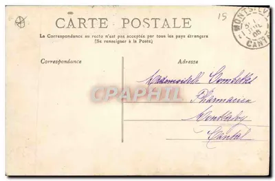 Die Auvergne — Roches Tuilière und Sanadoire — Die Auvergne 395 — Rückseite