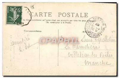 Auvergne — Skoczek Pas de la Cère — Auvergne 28 — Rewers