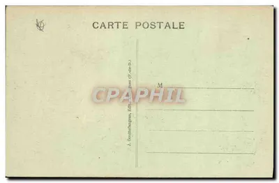 La Bourboule - Jezioro z elektrownią — G. D'O. - 1395 — Rewers