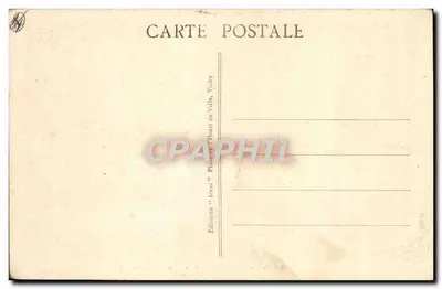 Pittoreska Auvergne — Przyjazd na Jezioro Adat przez drogę z Clermont — Wydawnictwo 'Idéal' nr 4760 — Rewers