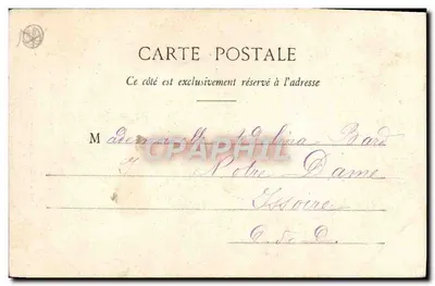Murois - Wnętrze zamku — 1905 — Lib. Bougé-Béal, 21 rue de l'Écu, Clermont-Ferrand — Rewers