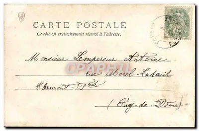 Châtelguyon — A Igreja — G. Piffi — Verso