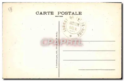 Chaîne des Dômes Nord avec leurs cratères — L'Auvergne — J. Gouttedaureas, édit., Ollier (P.-de-D.) — Verso