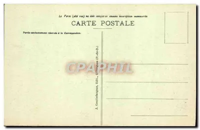 Arredores do MONT-DORÉ — Rochas Tuilière e Sanadoire — J. Gouttefanges, Olliergues — Verso