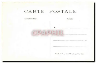 Zamek w CHANTILLY — Katedra — Hallotypie Boudrier et Faucheux, Versailles, n°30 — Rewers