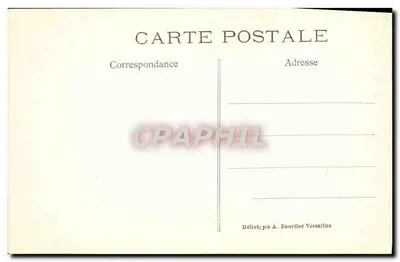 Zamek w Chantilly — Katedra — Héliot, pie A. Bourdier Versailles — Rewers